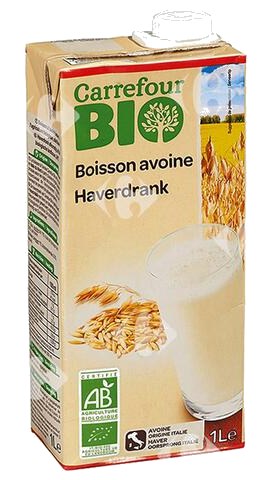 Boisson Végétale à l'Avoine Carrefour Bio 1 L