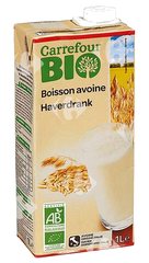Boisson Végétale à l'Avoine Carrefour Bio 1 L