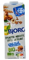 Boisson Végétale Épeautre et Noisette Bio Sans Sucres Ajoutés Bjorg 1 L