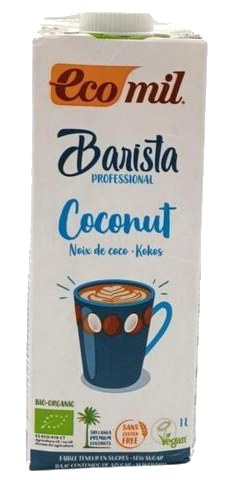 Boisson Végétale Coco Barista Sucre Réduit Ecomil 1 L