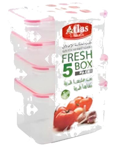 Pack Fresh Box Medium Atlaas 5 unités
