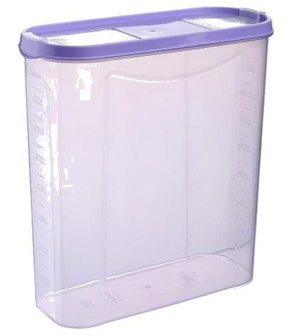 Boîte Rectangulaire en Plastique Ambra 4,5L