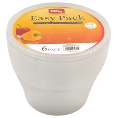Boites Alimentaires Rondes 480 ml 6 unités