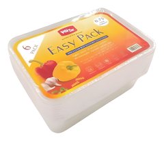 Boîtes Alimentaires Rectangulaire 75 cl 6 unités
