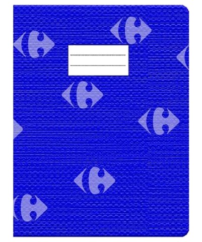Protège Cahier Lino Graine A5 Bleu