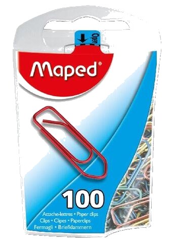 Trombones en Métal Maped 25 mm 100 pièces