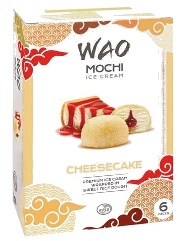 Mochis Glacés Saveur Cheesecake Framboise Wao 6 pièces