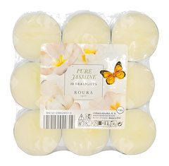 Bougie Chauffe Plat parfumée Jasmin 18 pièces