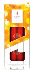 Bougie Chandelle Bordeaux 20cm - 4 pièces