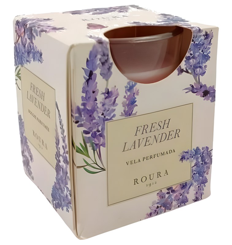Bougie Verre Parfumée Lavande Roura