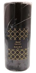 Bougie Cylindrique Noire Parfumée au Bois de Santal 150x60mm