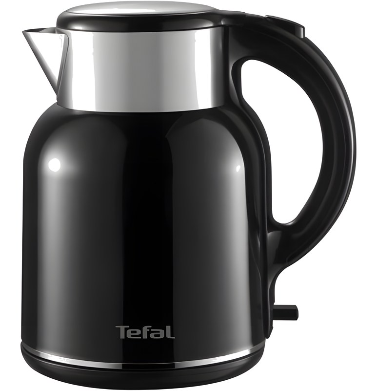 Bouilloire en Acier Inoxydable Noir Tefal 1650 W 1,9 L