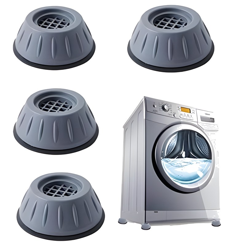 Pieds Anti-Vibration Machine à Laver 4 pièces