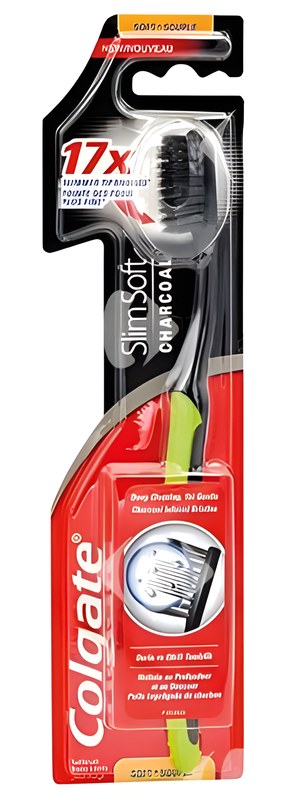Brosse à Dents Slim Soft Charcoal Colgate 1 unité