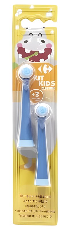Têtes de Rechange Brosse à Dents Electrique +3 ans Carrefour 2 unités