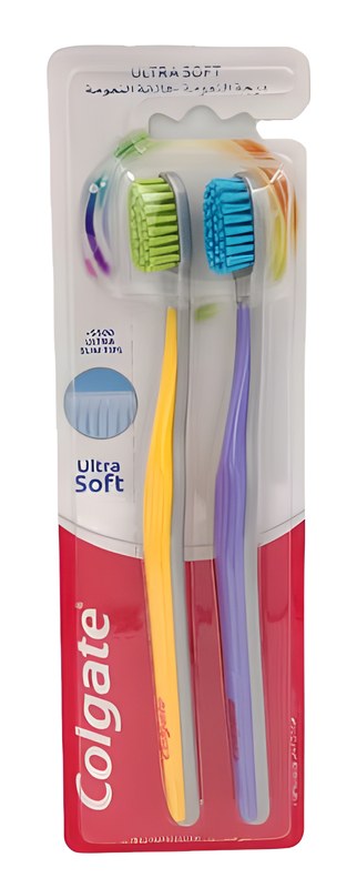 Brosse à Dents Ultra Soft Colgate 2 unités