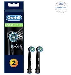 Recharges Brosse à dents Electrique Vitality Cross Action Noir Oral-B 2 unités