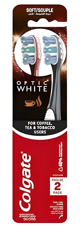 Bad Café Thé Tabac Optic White Colgate 2 unités