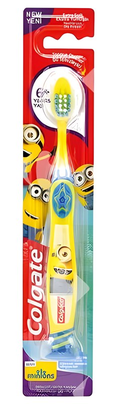 Brosse à Dent Enfant Les Minions 6 ans Colgate 1 unité