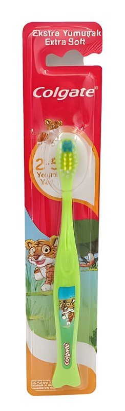 Brosse à Dents Extra-Souple pour Enfants de 2 ans et plus Colgate