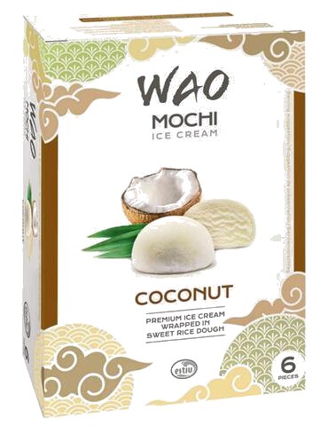 Mochis Glacés Saveur Coco Wao 6 pièces