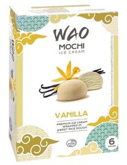 Mochis glacés saveur vanille Wao 6 pièces
