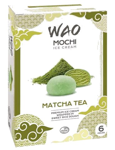 Mochis Glacés Saveur Matcha Wao 6 pièces