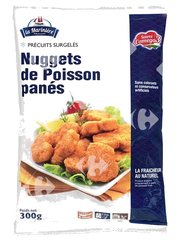 Nuggets de Poissons Panés Nature la Marinière 300 g