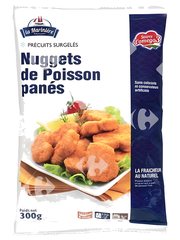 Nuggets de Poissons Panés Nature la Marinière 300 g