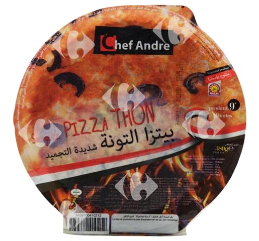 Pizza au Thon Chef Andrew 380 g