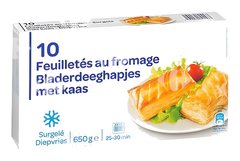 Feuilletés au Fromage Carrefour Blanc 65 g 10 unités