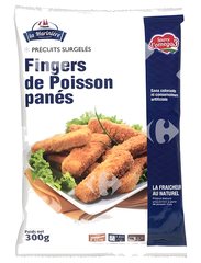 Fingers de Poisson Panés Nature La Marinière 300 g