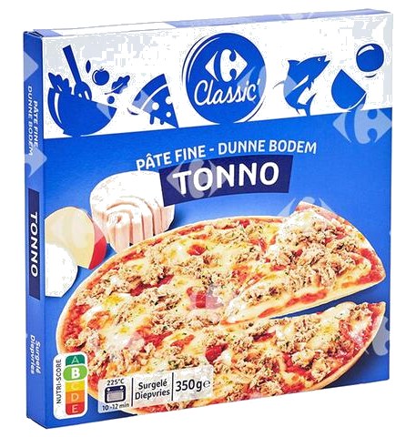Pizza au Thon Pâte Fine Carrefour 350 g