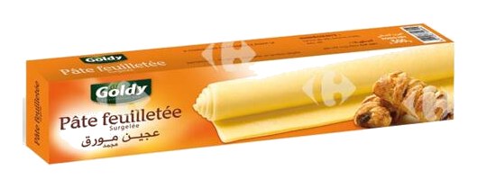 Pâte Feuilletée Goldy Surgelée 500 g