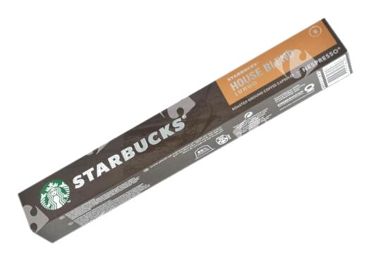 Capsules House Blend Starbucks 10 pièces