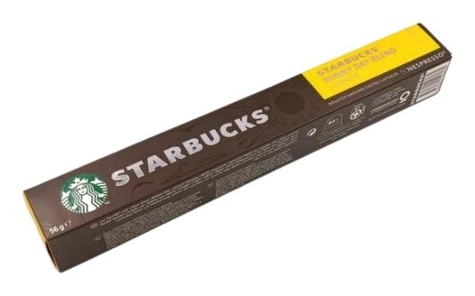 Capsules Sunny Day Vanilla Latte Starbucks 56 g 10 unités