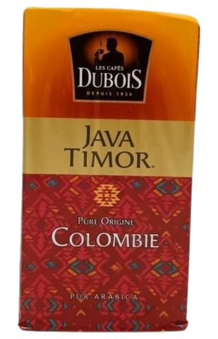 Café Moulu Colombie Java Timor Dubois 225g