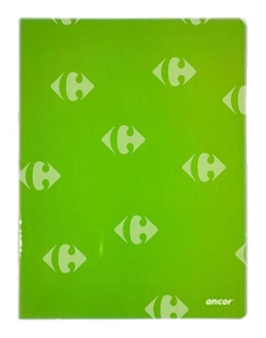 Cahier Piqué Couverture en Plastique 192 pages Seyès 17x22cm Ancor 90 g