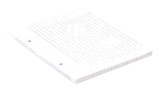 Copies Doubles Blanches 96 pages 17x22cm seyès Maped 72 g