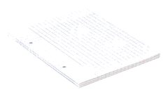 Copies Doubles Blanches 96 pages 17x22cm seyès Maped 72 g