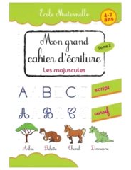 Mon Grande Cahier d'Écriture Les Majuscules