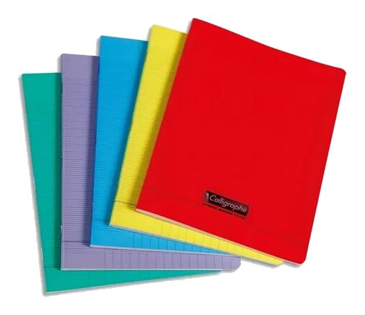 Cahier Petit Format Polypro 100 pages