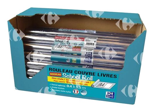 Couvre-Livre A4 Incolore Oxford