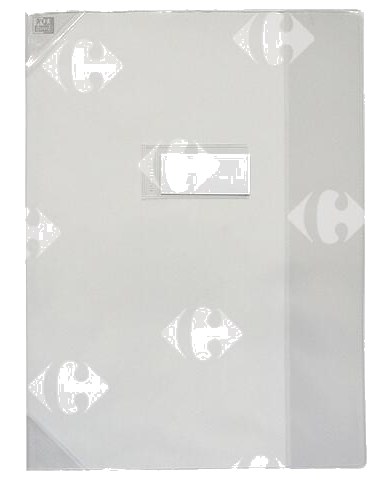 Protège-Cahier Bristal Blanc Oxford 24x32cm