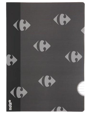 Carnet de Notes Agrafe Quadrillé Note A4 48 feuilles 90 g