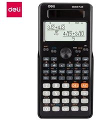 Calculatrice Scientifique Deli Noir ED82ES