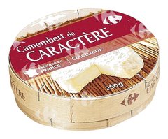 Camembert de Caractère 45% Mg Carrefour 250 g