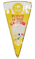 Pointe de brie 60% Mg Carrefour 200 g