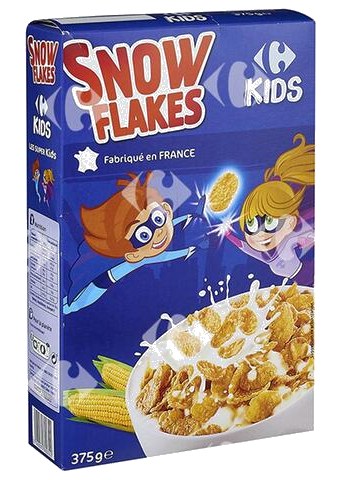 Céréales Pétales maïs Sucrés Carrefour Kids 375 g