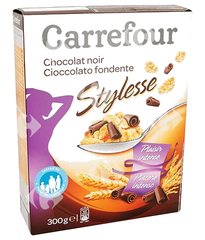 Céréales Chocolat Noir Stylesse Carrefour 300 g